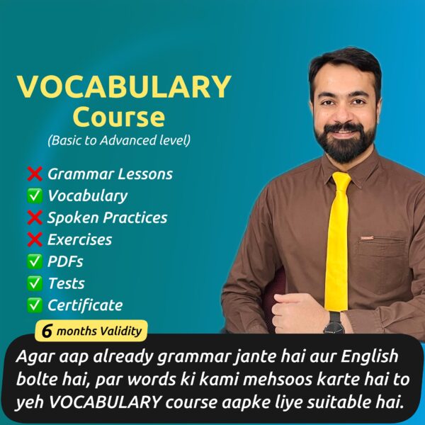 English Vocab Course 6M